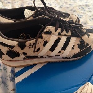 Adidas Women's Cow Print Sneakers